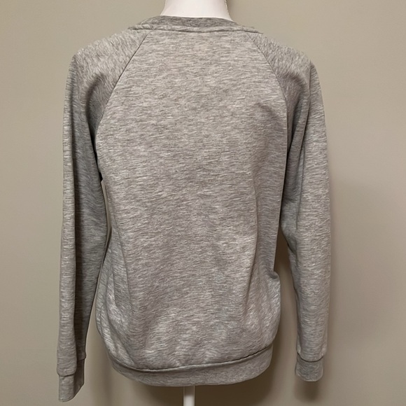 “I prefer dogs over people” sweatshirt, crew neck, gray, size M - Picture 3 of 5